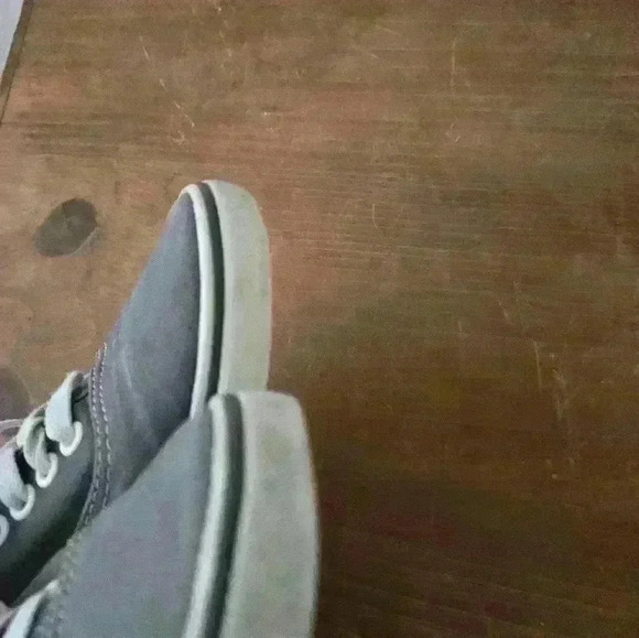 VANS grey  mens size 6 (women's 7.5) sneakers - Picture 7 of 12